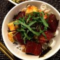 なごなごにゃんさん's cooksnap of when they made 簡単⭐️まぐろ漬け丼⭐️.