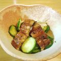 coyoyoc's cooksnap of when they made うざく：鰻の酢の物.