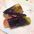キタマニ's cooksnap of when they made なすのベーコンチーズはさみ焼き.