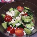 IMASASAMI's cooksnap of when they made きゅうりトマトお豆腐のさっぱりポン酢.
