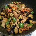 ☆かぴっち☆'s cooksnap of when they made 茄子とピーマンのコク味噌炒め.