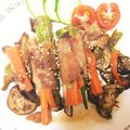 うさこママ★'s cooksnap of when they made お弁当のおかず★豚肉の3色巻き.