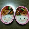 ななもものはは's cooksnap of when they made 簡単♪ぶたさんのお弁当〈キャラ弁〉.