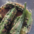 ムーミン1号's cooksnap of when they made オクラのゴマ和え.