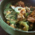 ＋SUN3's cooksnap of when they made ゴーヤーと油揚げの卵炒め.