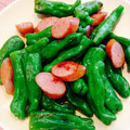 ノエル・ギャラガー's cooksnap of when they made ウインナーとししとうのポン酢炒め.