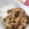 ☆ともよレシピ☆'s cooksnap of when they made 夏野菜と鶏挽肉のカレー.