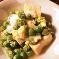 mugi918's cooksnap of when they made えんどう豆と高野豆腐の卵とじ.