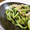saawa65's cooksnap of when they made 豚肉ときゅうりの豆板醤炒め.