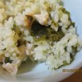 ちゃみ's cooksnap of when they made 冷めても美味しい‼鮭わかめご飯.