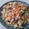 sawahi22's cooksnap of when they made 合挽き肉でもいりどうふ!.