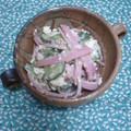 すがみほ's cooksnap of when they made ささ身とキュウリの白和え＊梅風味.