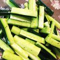 桃＆小夏ママ's cooksnap of when they made 簡単きゅうりのレンジピクルス.