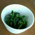 akouya's cooksnap of when they made 簡単 ニラの胡麻和え.