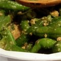 くるくま葉月's cooksnap of when they made 【お弁当】即席☆インゲンの胡麻和え.