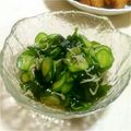 sweet_rose's cooksnap of when they made きゅうりの酢の物.