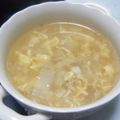 chie☆*'s cooksnap of when they made ☆焼き肉屋さんのたまごスープ☆.