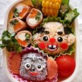 vivian☆'s cooksnap of when they made ちっちゃいおっさん♪♪のキャラ弁♪♪.
