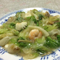 ラマダン♥︎'s cooksnap of when they made レタスとシーフードのさっぱり炒め.