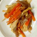 マドリさんは偉大's cooksnap of when they made 筍＆人参のきんぴら.