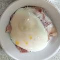 クックLOPWLE☆'s cooksnap of when they made レンジで簡単！3分でベーコンエッグ♪.