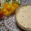 kucina's cooksnap of when they made 夏野菜やパンに！ふわふわお豆腐ディップ.