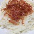 のりまりん's cooksnap of when they made シャキシャキポテトのベーコンソースかけ.