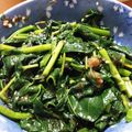 ayaka719's cooksnap of when they made モロヘイヤのごま油和えお浸し.