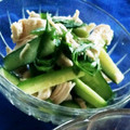 kobico's cooksnap of when they made ささみと梅ときゅうりとシソのみぞれあえ.