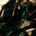 アトムガール's cooksnap of when they made 台湾風？あさりとニラの炒めもの.