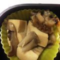 港UV's cooksnap of when they made レンジにお任せ☆高野豆腐としめじの煮物.