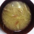 港UV's cooksnap of when they made ミョウガ好きに。茗荷のみそ汁.