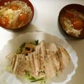 houkamuri's cooksnap of when they made 放置で作る柔らか鶏むね肉.