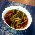 神風＊'s cooksnap of when they made 【副菜】小松菜とエノキの煮浸し.