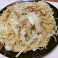快くん's cooksnap of when they made 磯の香のペペロンチーノ.