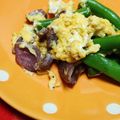 aloha:'s cooksnap of when they made キクラゲとインゲンと卵の炒めもの.