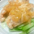 大町ママ's cooksnap of when they made なんちゃってバーミヤン油淋鶏のタレ.