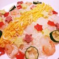 choco晴's cooksnap of when they made 七夕そうめん.