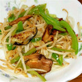 ﾁｲﾁｬﾝﾏﾏ's cooksnap of when they made ちゃちゃっと！モヤシとピーマン炒め！.