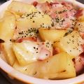ゆいまる〜's cooksnap of when they made じゃがいもとベーコンのチーズ焼き.