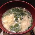 Walnut1107's cooksnap of when they made みそ汁④：ほうれん草と卵.