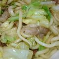 あこ４２５'s cooksnap of when they made 簡単！でも美味しい！焼うどん.