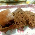 まおなや's cooksnap of when they made HMで作るココアパウンドケーキ.