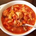 馬刺しユッケ's cooksnap of when they made ボリューム満点！ほろほろ鶏肉トマト煮込み.