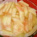Enchan3's cooksnap of when they made エコ＊すいかの皮のはちみつレモン漬け.