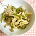 hirokumi93's cooksnap of when they made ピーマン･しめじ･豚肉の炒め物.
