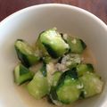 りょうこのはは's cooksnap of when they made きゅうりの塩麹ナムル.