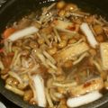 toshiebaba's cooksnap of when they made 母の味♡あご竹輪ときのこdeお吸い物.