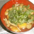 toshiebaba's cooksnap of when they made 母の味♡あご竹輪ときのこdeお吸い物.