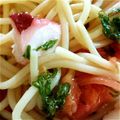 ｴﾝﾋﾟﾂﾎﾞｲ's cooksnap of when they made 万能トマトとタコの冷製パスタ.